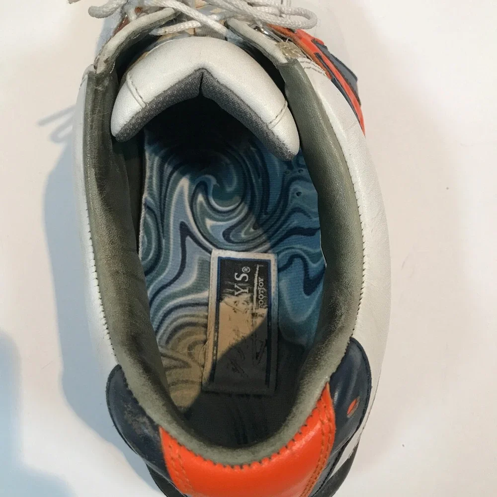 FootJoy MyJoys‎ NFL Denver Broncos Logo Golf Shoes Cleats 10.5M 53461